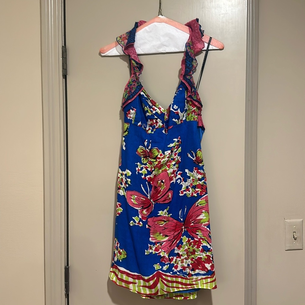 Nanette Lepore butterfly floral dress